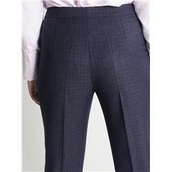 Женские брюки весна-осень  Зауженные клетка костюмная