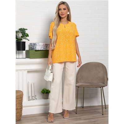 Блуза Офелия (желтая) Б15404-50М
