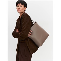 Женская кожаная сумка Richet 3203LN 862 Тауп