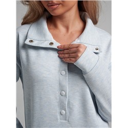 978 Платье "Меланж/голубой"