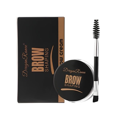 Помада для бровей влагостойкая с кистью Dragon Ranee, 4,5 гр. Цвет 03 DARK BROWN