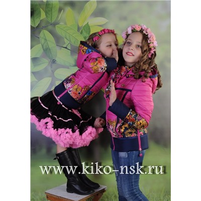 1133Б Куртка для девочки на синтепоне