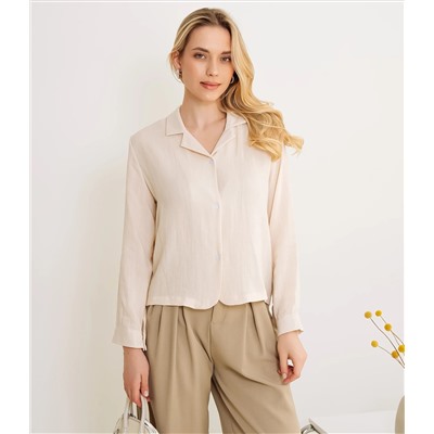 Рубашка #КТ9025 (3), светло-бежевый