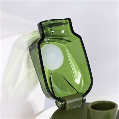 Бутылка для воды спортивная Woohooo H2O цвет Khaki 850 ml/ уп60