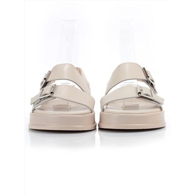 08-PEAQ196-2 LT. BEIGE Босоножки женские (натуральная кожа)