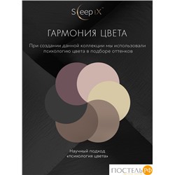 SleepiX ЮКО т.сер К-т наволочек 50x70-2, 2пр., модал/бамбук