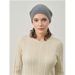 Шапка из кашемира KU101353-F графит