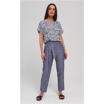 Блузка F212-1131-1 blue