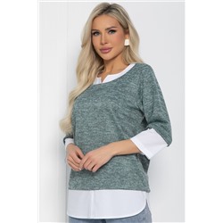 Джемпер Нежный акцент (мята) Б12615-4