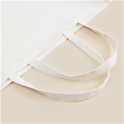 Сумка шоппер SL Home, 52×72 см, белая