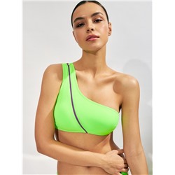 Бюстгальтер купальный жен.Bralette Zipper лайм Infinity Lingerie