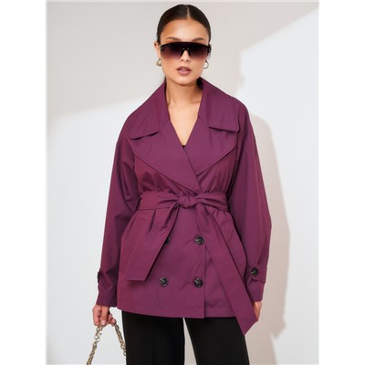 Плащ женский фуксия