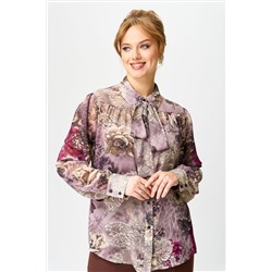 Gizart 5343/1 розовый_шоколад, Брюки, Блуза