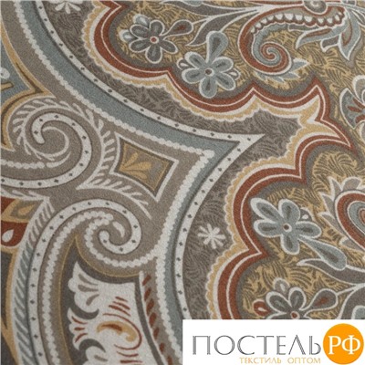 TOGAS АЛЬКАН коричн КПБ 145х200-2/240х270/50х70-2, 5 пр, роял сатин