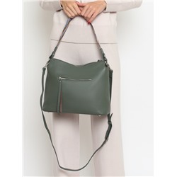Женская кожаная сумка Richet 3165LN 342351 Зеленый