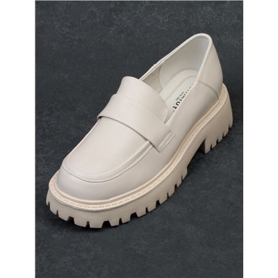 06-5925-2 BEIGE Туфли (натуральная кожа)