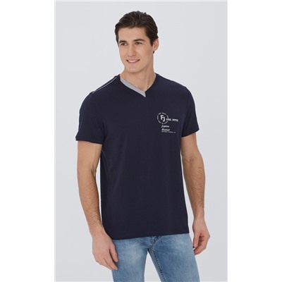 Футболка F911-06-019 d.blue