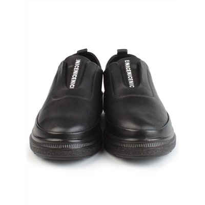 03-5315 BLACK Полуботинки женские (натуральная кожа)