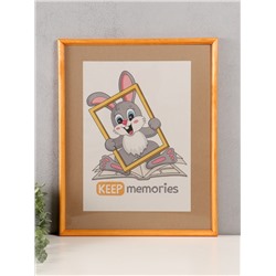 Фоторамка для фото 40×50 см Keep memories сосна, (пластиковый экран), дерево