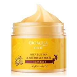 BIOAQUA Foot Care Скраб для ног с маслом Ши и авокадо, 180 г