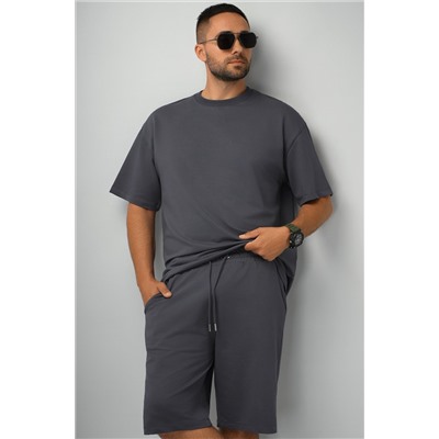 Мужской костюм из футера с шортами Happyfox