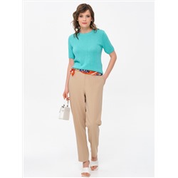 Джемпер вязаный с короткими рукавами