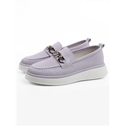 06-YE286-3 PURPLE Туфли женские (натуральная кожа)