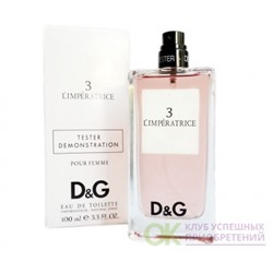 DOLCE & GABBANA D&G Anthology 3 L'Imperatrice lady tester 100ml edt