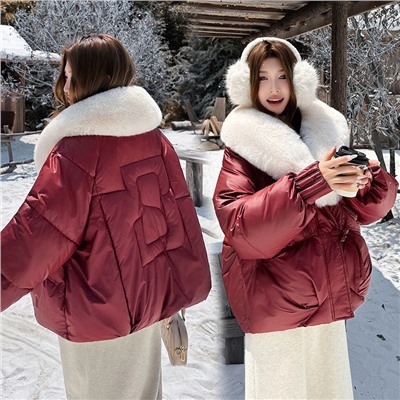 Cute Woman  Куртка с меховым воротником  M-B117