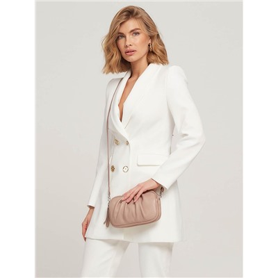 Женская кожаная сумка Richet 2919LN 757 Пудра