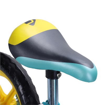 Беговел 12" COMIRON Flight Pro / CB1205 / уп 6 / Цвет: лазурный/ КРАТНО УПАКОВКЕ 6 ШТ.