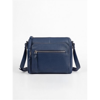Женская кожаная сумка Richet 2670LN 846 Синий