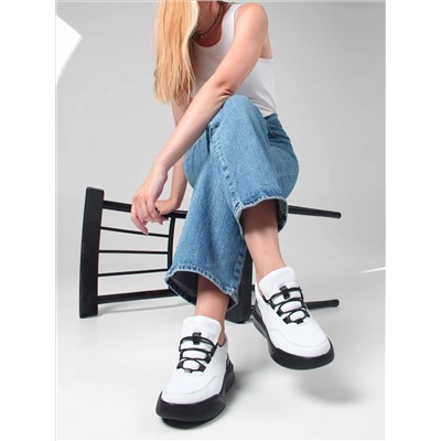 Кроссовки ED'ART 155.2104'bl. Белый черный