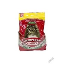 Наполнитель 3л ЭКСТРА для длинношерстных (впитывающий) СИБИРСКАЯ КОШКА