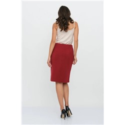 Юбка И 009/бордо