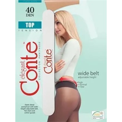 CONTE TOP 40 Колготки женские (с пилочкой для ногтей)