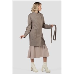 01-11991 Пальто женское демисезонное (пояс)