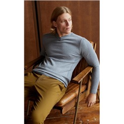 Пуловер P121-15-901 grey melange