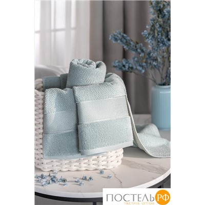 PRIME PRIVE ОТИЛИЯ зел К-т Полотенец, 50x100-1/70х140-1, 2 пр., 100% хлопок, 500 гр/м2