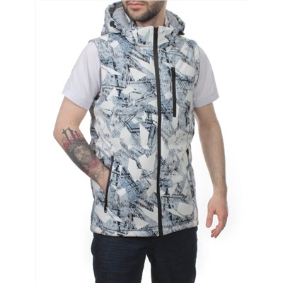 2121 WHITE Жилет мужской (100 гр. синтепон)