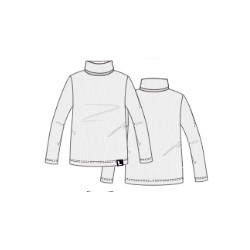 Водолазка, White