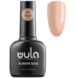Wula Каучуковая камуфлирующая база тон 09 "персиковый" 10 мл