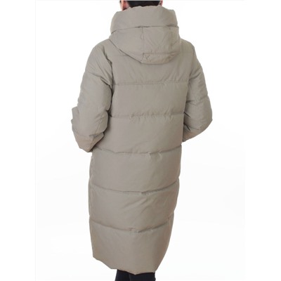 235 LT. GREEN (OLIVE) Пальто зимнее женское (200 гр. холлофайбер)