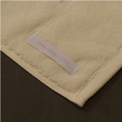 Коврик махровый SL HOME: Basic "Айвори" 50х70 см, 100% хлопок, 730 г/м2