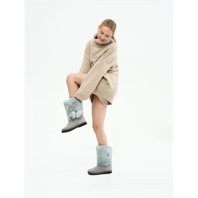 УЖ-26 Мех норка серо-голубая, войлок