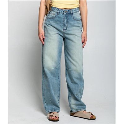 Джинсы #КТ1200 (1), голубой