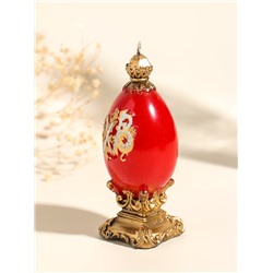 Свеча декоративная «Пасхальное яйцо на подставке», 5×11 см, 97 г