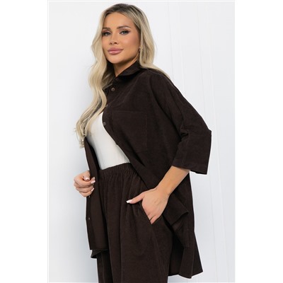 Рубашка Маринара (шоколад) Б12918-10М