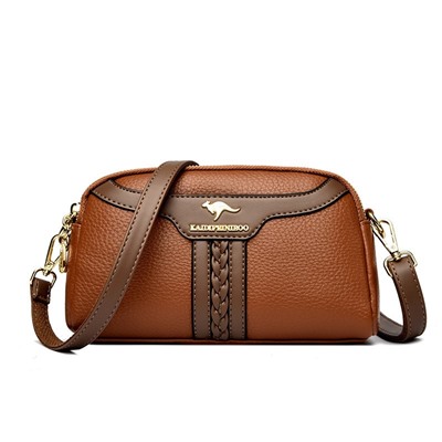 KAIDIFEINIROO Сумка женская с двумя ремнями  8757