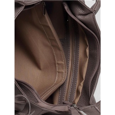 Женская кожаная сумка Richet 3194LN 612 Тауп